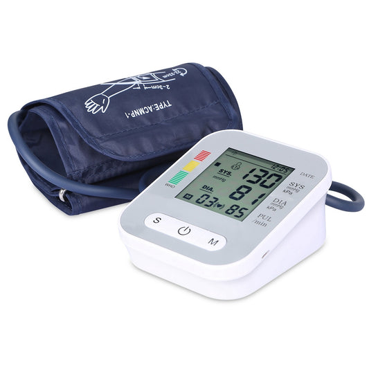Digital wrist Blood Pressure  & Heart Rate Monitor with LCD and Voice